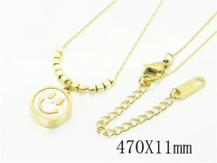 HY Wholesale Necklaces Stainless Steel 316L Jewelry Necklaces-HY69N0040PQ