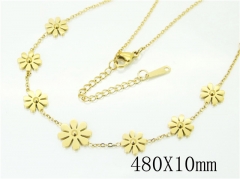 HY Wholesale Necklaces Stainless Steel 316L Jewelry Necklaces-HY69N0054PL