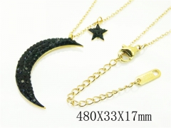 HY Wholesale Necklaces Stainless Steel 316L Jewelry Necklaces-HY54N0582PX