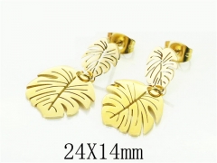 HY Wholesale Earrings Jewelry 316L Stainless Steel Earrings-HY24E0051MLD