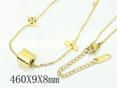 HY Wholesale Necklaces Stainless Steel 316L Jewelry Necklaces-HY69N0022NL