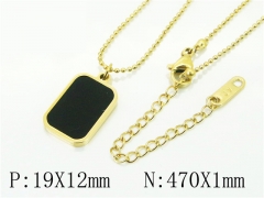HY Wholesale Necklaces Stainless Steel 316L Jewelry Necklaces-HY69N0044OE