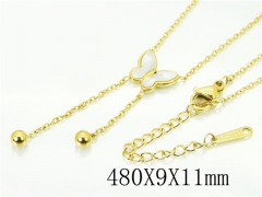 HY Wholesale Necklaces Stainless Steel 316L Jewelry Necklaces-HY69N0015OC