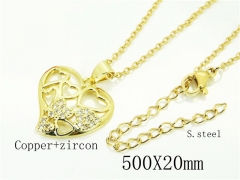 HY Wholesale Necklaces Stainless Steel 316L Jewelry Necklaces-HY54N0550MQ
