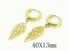 HY Wholesale Earrings Jewelry 316L Stainless Steel Earrings-HY24E0046ME