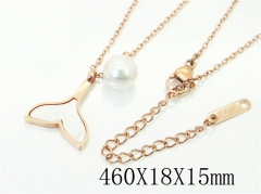 HY Wholesale Necklaces Stainless Steel 316L Jewelry Necklaces-HY69N0033PV