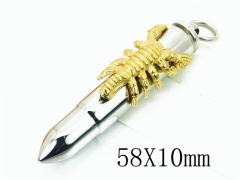 HY Wholesale Pendant Jewelry 316L Stainless Steel Pendant-HY62P0100HHQ