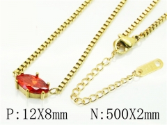 HY Wholesale Necklaces Stainless Steel 316L Jewelry Necklaces-HY80N0600OS