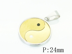 HY Wholesale Pendant Jewelry 316L Stainless Steel Pendant-HY62P0123NS