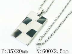 HY Wholesale Necklaces Stainless Steel 316L Jewelry Necklaces-HY41N1004HMZ