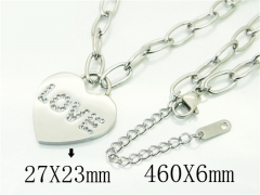 HY Wholesale Necklaces Stainless Steel 316L Jewelry Necklaces-HY54N0592NL