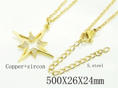 HY Wholesale Necklaces Stainless Steel 316L Jewelry Necklaces-HY54N0575MZ