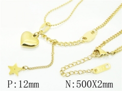 HY Wholesale Necklaces Stainless Steel 316L Jewelry Necklaces-HY69N0056PE