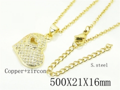 HY Wholesale Necklaces Stainless Steel 316L Jewelry Necklaces-HY54N0570OL