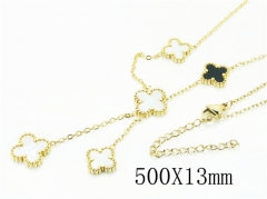 HY Wholesale Necklaces Stainless Steel 316L Jewelry Necklaces-HY24N0065HHU