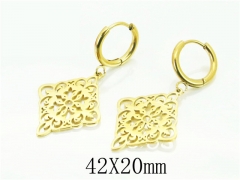 HY Wholesale Earrings Jewelry 316L Stainless Steel Earrings-HY24E0044OE