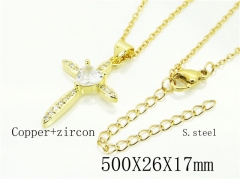 HY Wholesale Necklaces Stainless Steel 316L Jewelry Necklaces-HY54N0556MS