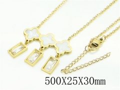 HY Wholesale Necklaces Stainless Steel 316L Jewelry Necklaces-HY24N0067HHT