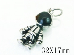 HY Wholesale Pendant Jewelry 316L Stainless Steel Pendant-HY62P0119PE