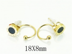 HY Wholesale Earrings Jewelry 316L Stainless Steel Earrings-HY24E0056NL