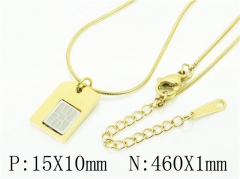 HY Wholesale Necklaces Stainless Steel 316L Jewelry Necklaces-HY69N0042OE