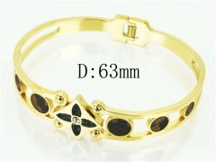 HY Wholesale Bangles Stainless Steel 316L Fashion Bangle-HY80B1420HMR