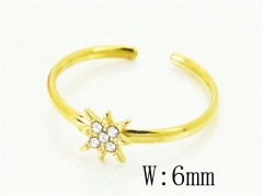 HY Wholesale Rings Jewelry Stainless Steel 316L Rings-HY69R0005JQ