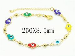 HY Wholesale Bracelets 316L Stainless Steel Jewelry Bracelets-HY24B0102KLB