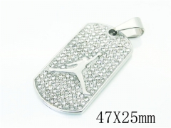 HY Wholesale Pendant Jewelry 316L Stainless Steel Pendant-HY62P0109HEE