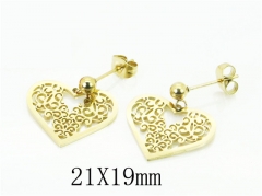 HY Wholesale Earrings Jewelry 316L Stainless Steel Earrings-HY24E0050ML