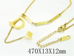 HY Wholesale Necklaces Stainless Steel 316L Jewelry Necklaces-HY69N0020PQ