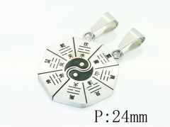 HY Wholesale Pendant Jewelry 316L Stainless Steel Pendant-HY62P0126NF