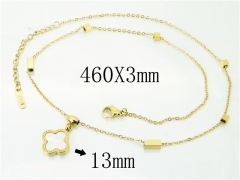HY Wholesale Necklaces Stainless Steel 316L Jewelry Necklaces-HY69N0036OL