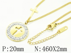 HY Wholesale Necklaces Stainless Steel 316L Jewelry Necklaces-HY54N0584NL