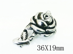 HY Wholesale Pendant Jewelry 316L Stainless Steel Pendant-HY62P0115PU
