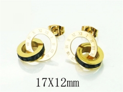 HY Wholesale Earrings Jewelry 316L Stainless Steel Earrings-HY24E0054HZO
