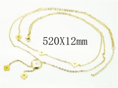HY Wholesale Necklaces Stainless Steel 316L Jewelry Necklaces-HY24N0062HHE