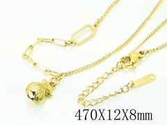 HY Wholesale Necklaces Stainless Steel 316L Jewelry Necklaces-HY69N0019NL