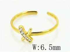 HY Wholesale Rings Jewelry Stainless Steel 316L Rings-HY69R0006JV