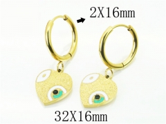 HY Wholesale Earrings Jewelry 316L Stainless Steel Earrings-HY80E0591ME