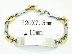 HY Wholesale Bracelets 316L Stainless Steel Jewelry Bracelets-HY43B0119NR