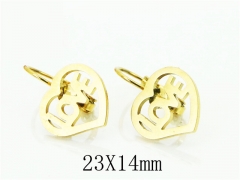 HY Wholesale Earrings Jewelry 316L Stainless Steel Earrings-HY91E0439KV