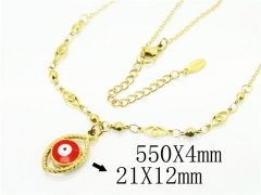 HY Wholesale Necklaces Stainless Steel 316L Jewelry Necklaces-HY53N0093MLA