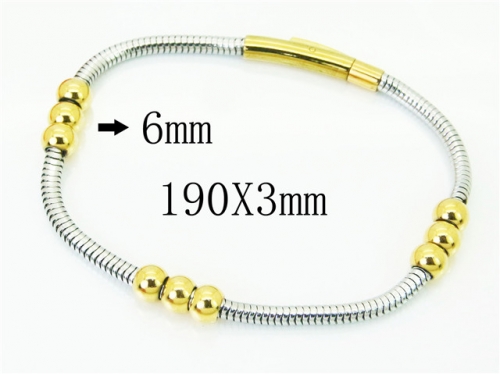 HY Wholesale Bracelets 316L Stainless Steel Jewelry Bracelets-HY52B0088HKE