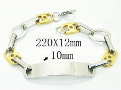 HY Wholesale Bracelets 316L Stainless Steel Jewelry Bracelets-HY43B0114NZ