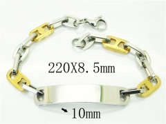 HY Wholesale Bracelets 316L Stainless Steel Jewelry Bracelets-HY43B0125NS