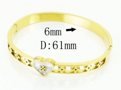 HY Wholesale Bangles Stainless Steel 316L Fashion Bangle-HY32B0563HLD