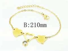 HY Wholesale Bracelets 316L Stainless Steel Jewelry Bracelets-HY43B0173LA