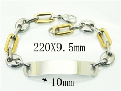 HY Wholesale Bracelets 316L Stainless Steel Jewelry Bracelets-HY43B0126NV