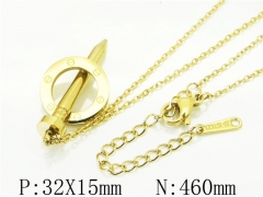 HY Wholesale Necklaces Stainless Steel 316L Jewelry Necklaces-HY32N0707PQ